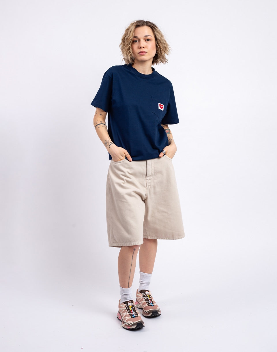 W' S/S Pocket Hart T-shirt