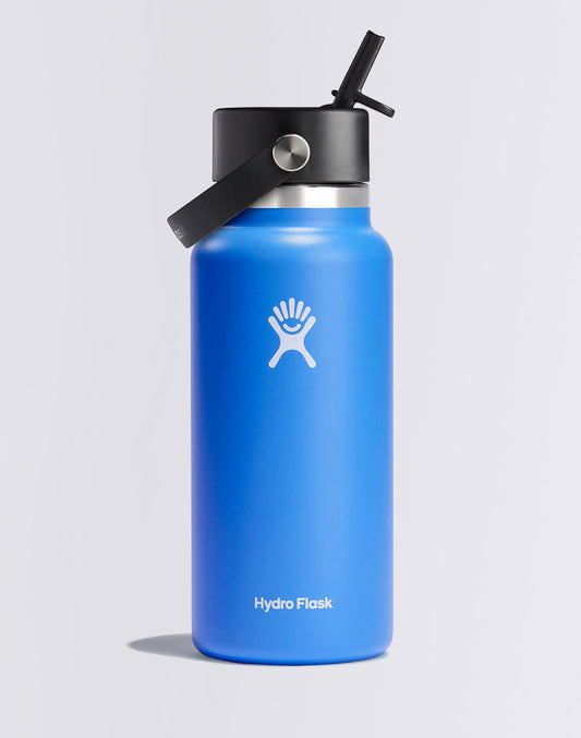 Wide Mouth with Flex Straw Cap 32 oz (946 ml)