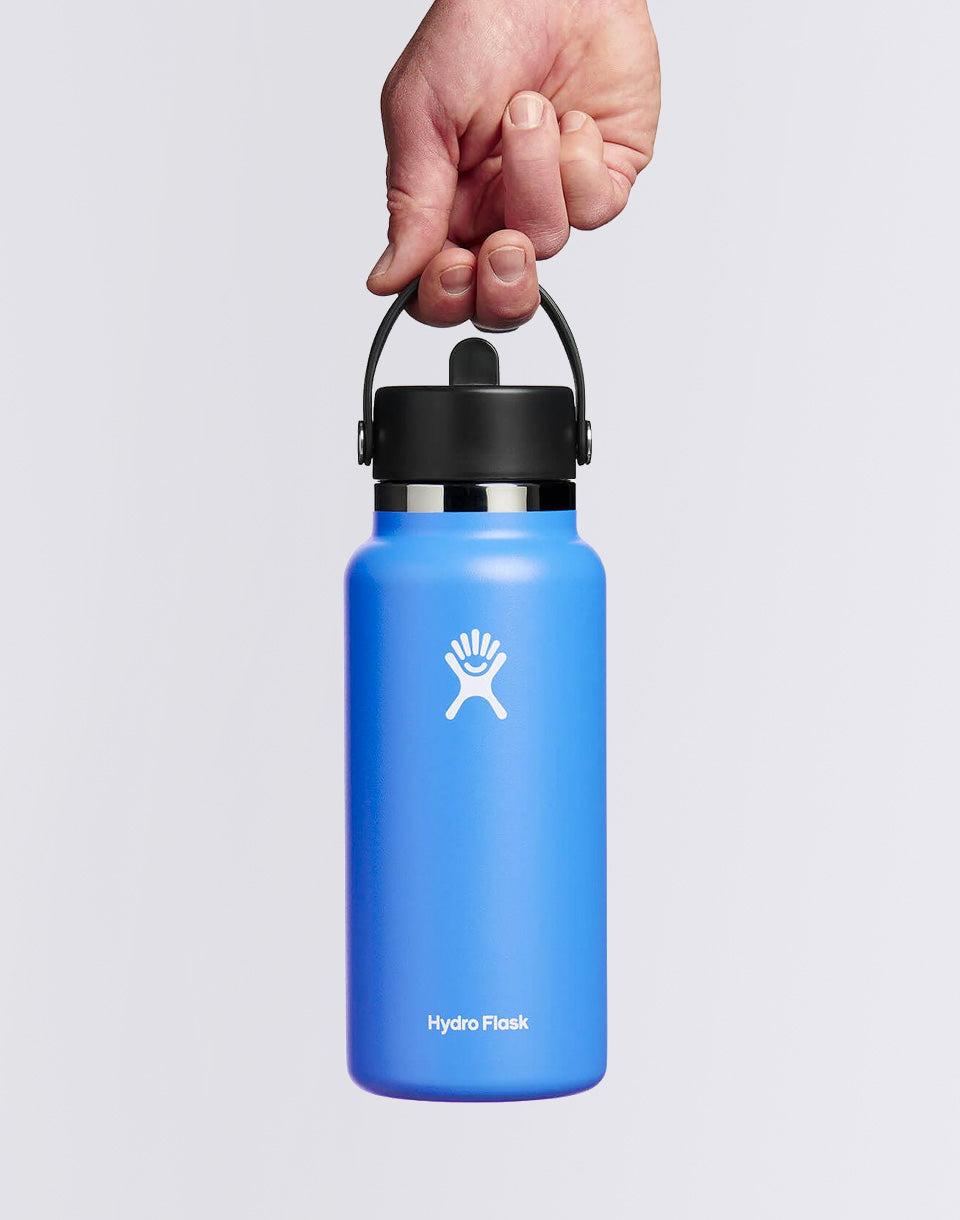 Wide Mouth with Flex Straw Cap 32 oz (946 ml)