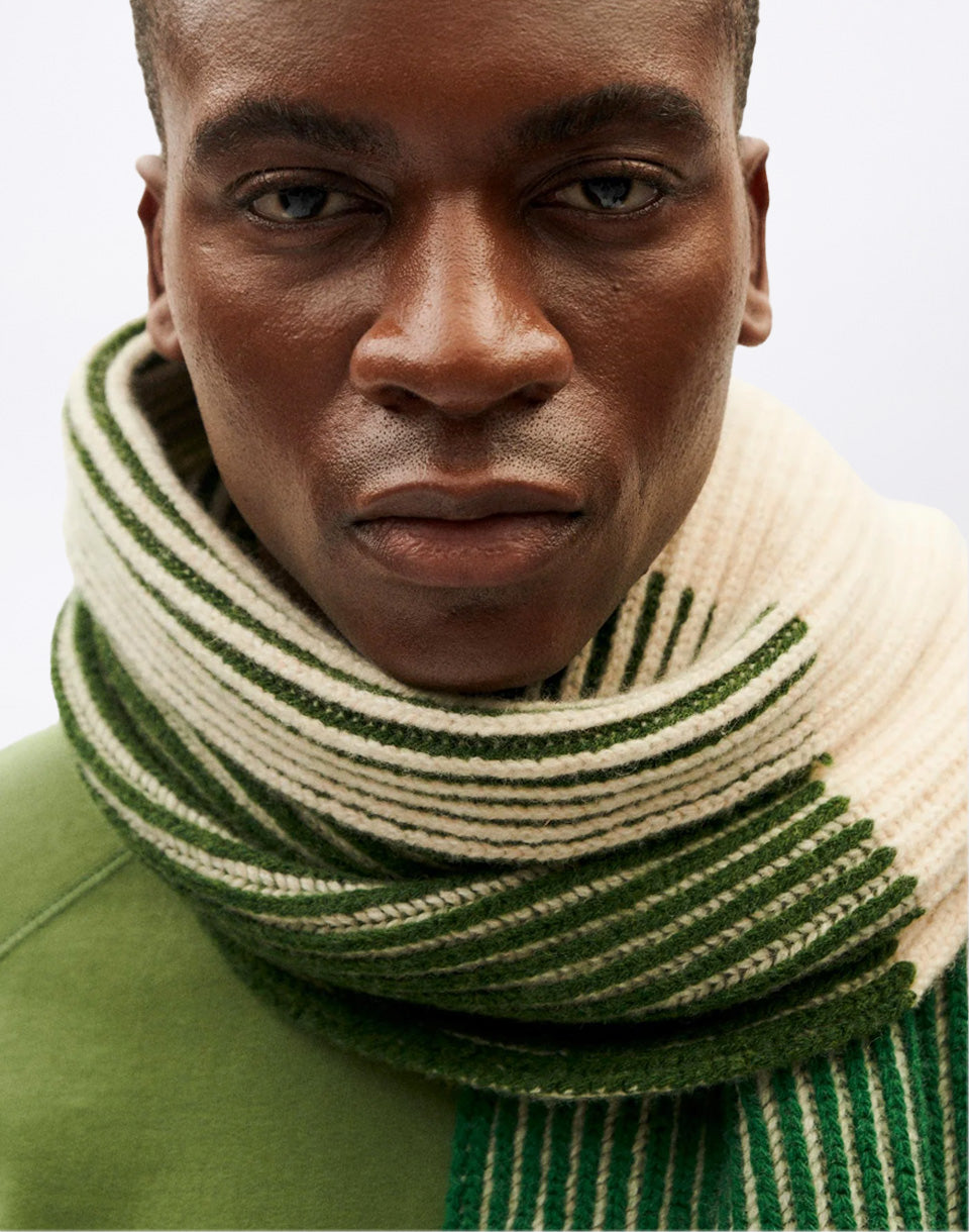 Central Wool Scarf Ghede