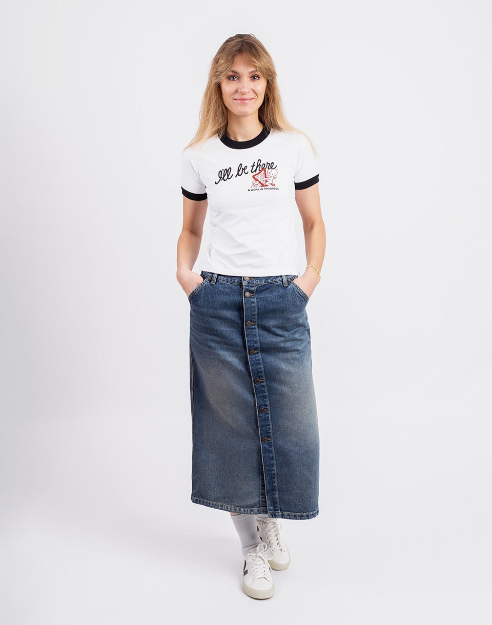 W 's/s be there t-shirt