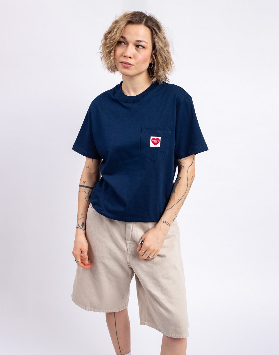 W' S/S Pocket Hart T-shirt