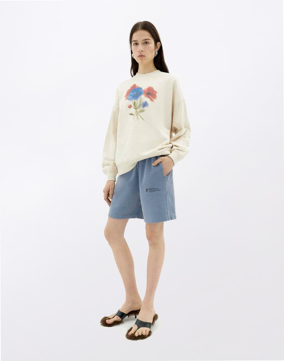 Blurry Flower Jimena Sweatshirt
