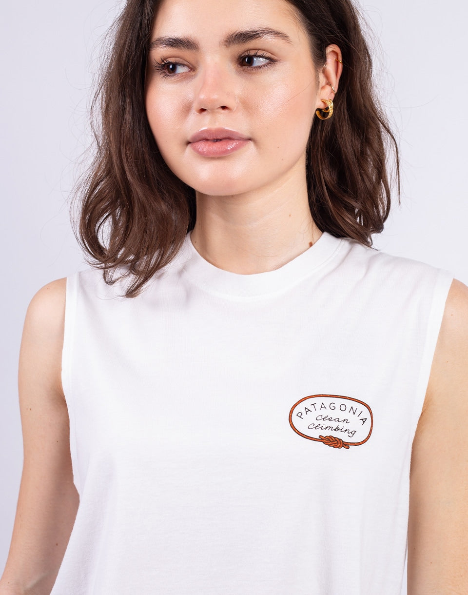 W's Clean Climb Roots Boxy Organic Tank