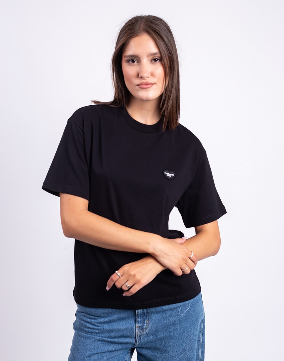 W' S/S Heart Patch T-Shirt