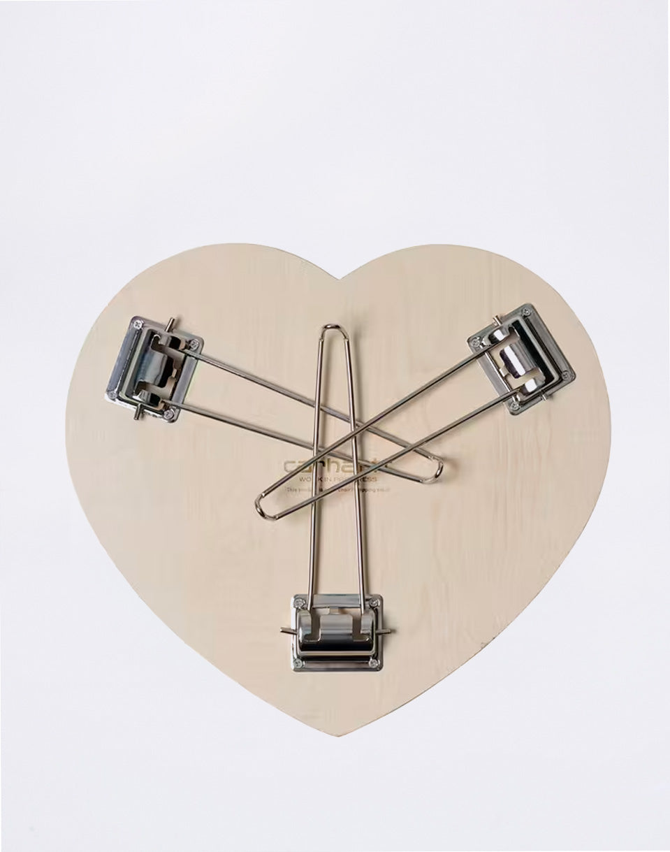 Heart Folding Table