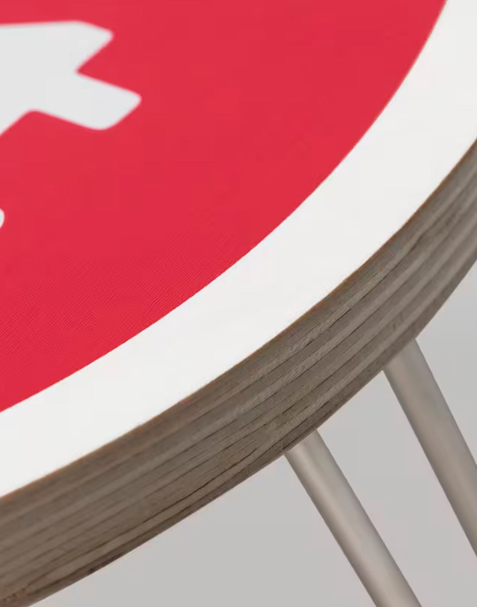 Heart Folding Table