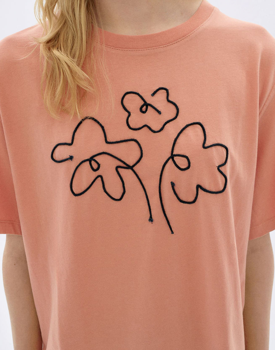 Flower Rope Pink Lucia Tee