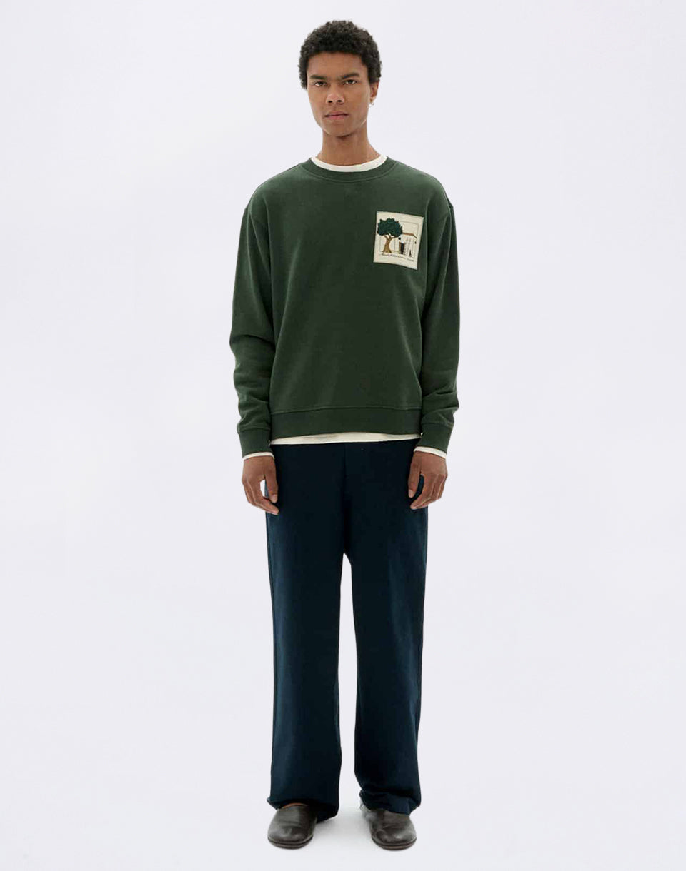 House Bottle Green Leon Sweatshirt