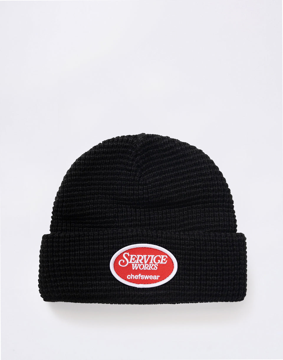 Waffle Patch Beanie