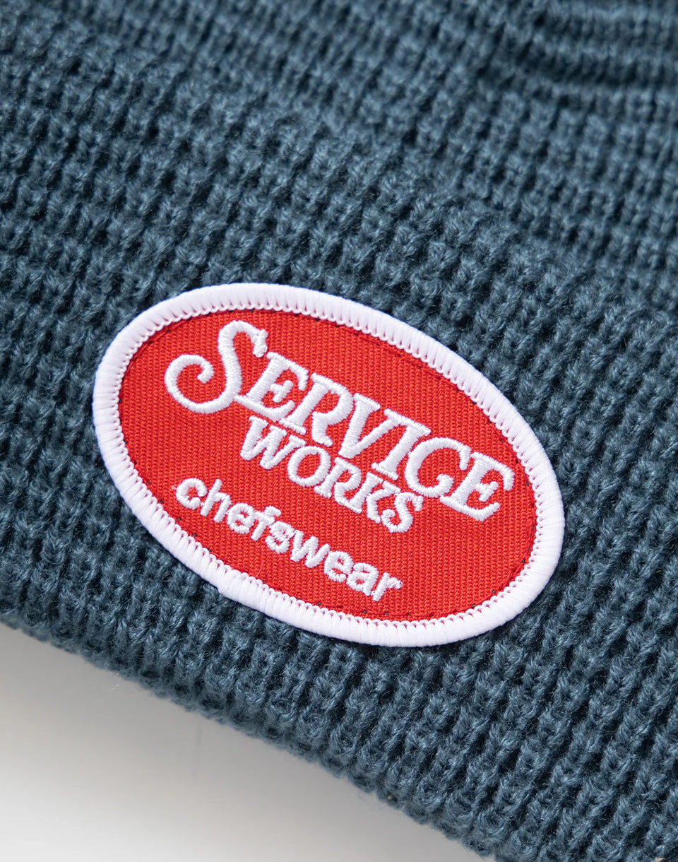 Waffle Patch Beanie
