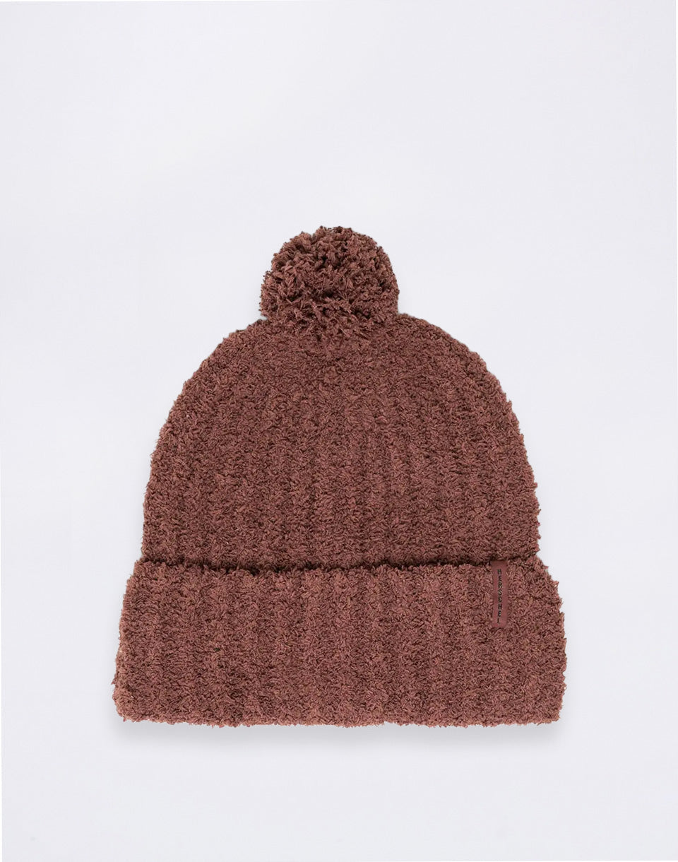 Boucle Pom Solid Beanie