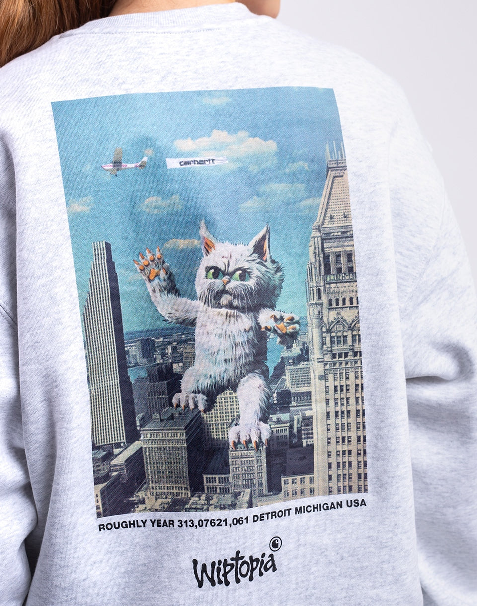 W' Wiptopia Script Sweatshirt