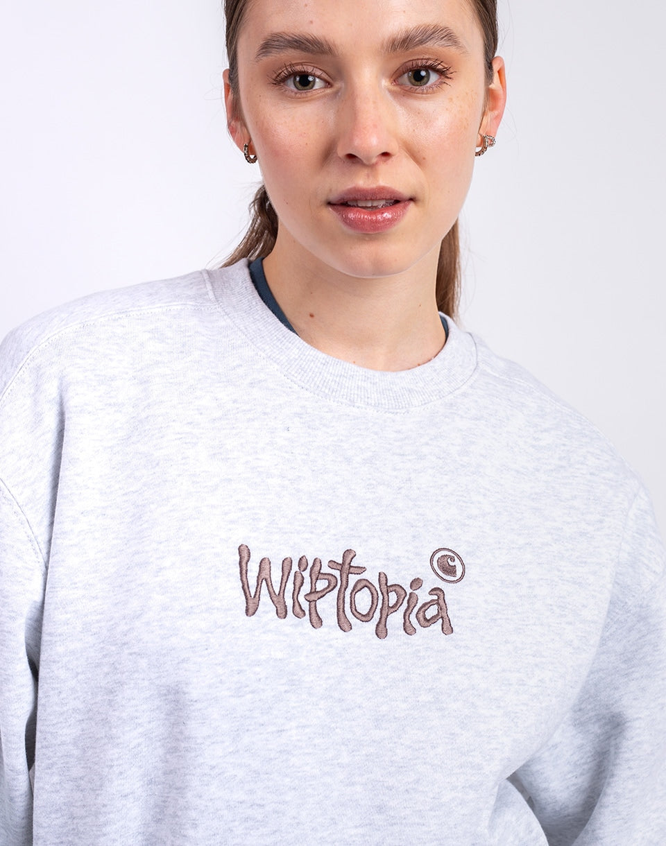W' Wiptopia Script Sweatshirt