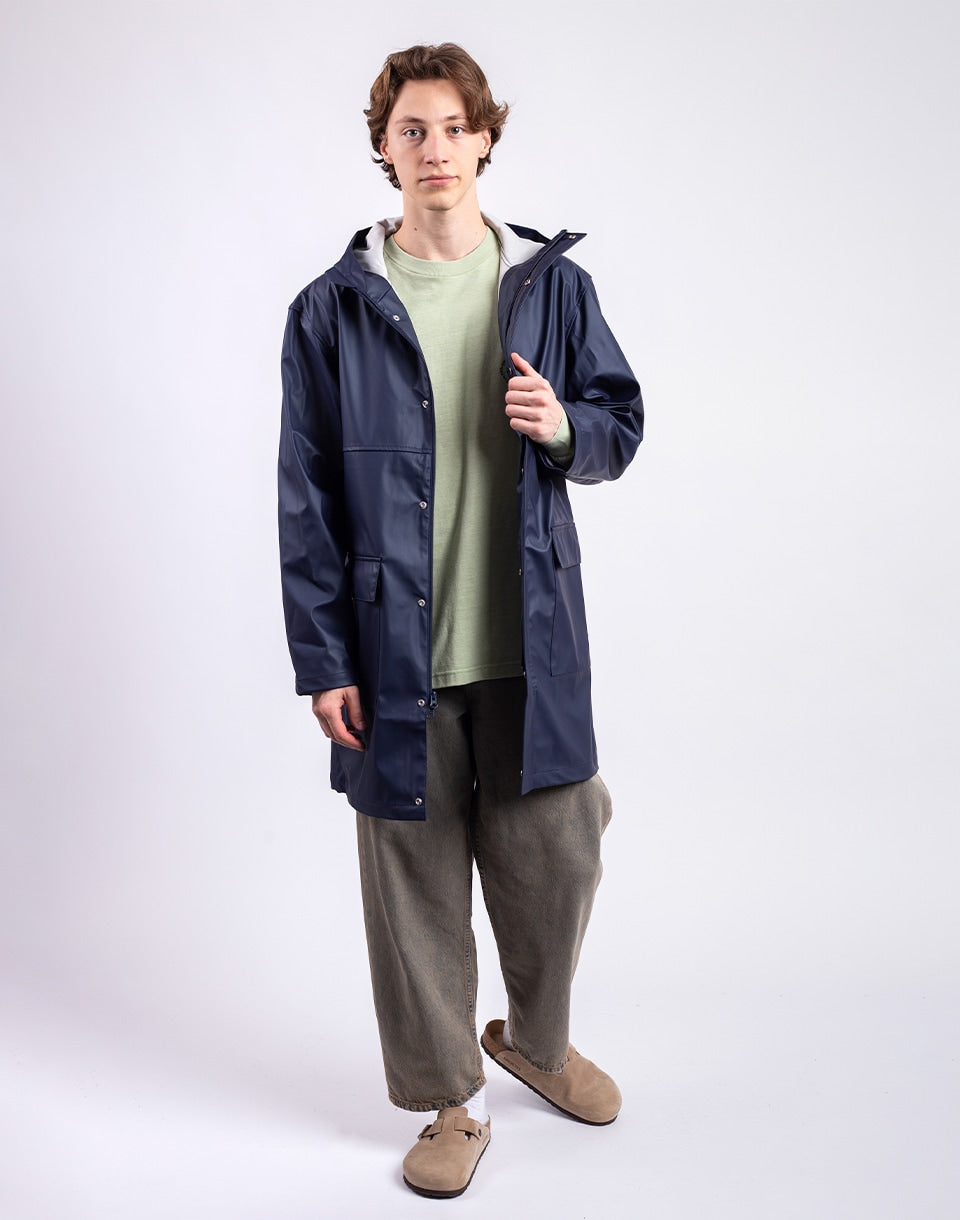 Long Classic Rain Jacket Men's