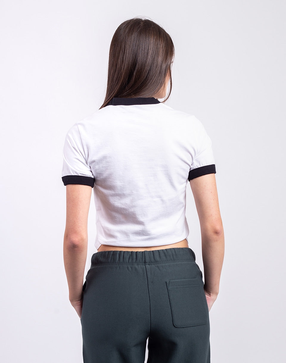 W' S/S Reminiscing Ringer T-Shirt