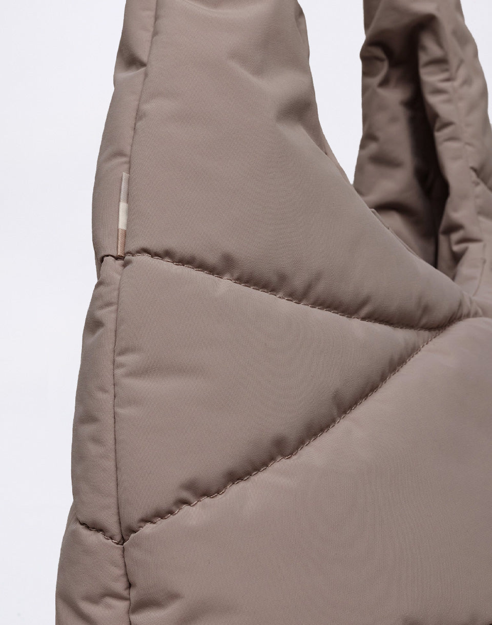 Wavy Puffer Shoulder Bag