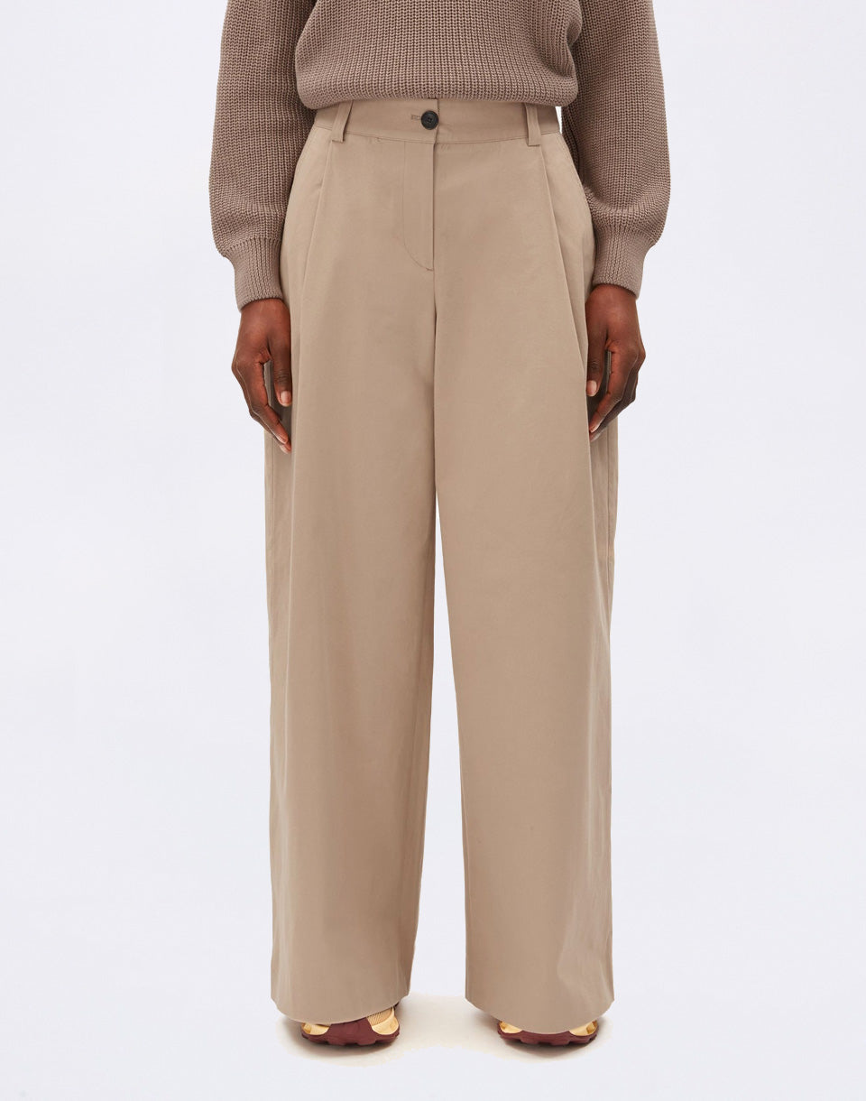Wide Chino Twill Pant
