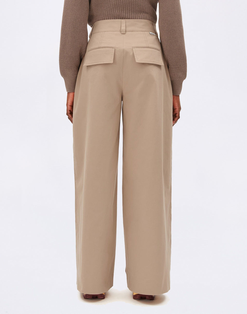Wide Chino Twill Pant