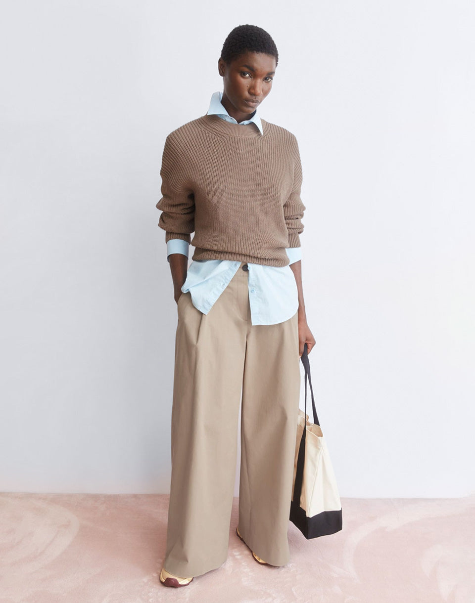 Wide Chino Twill Pant