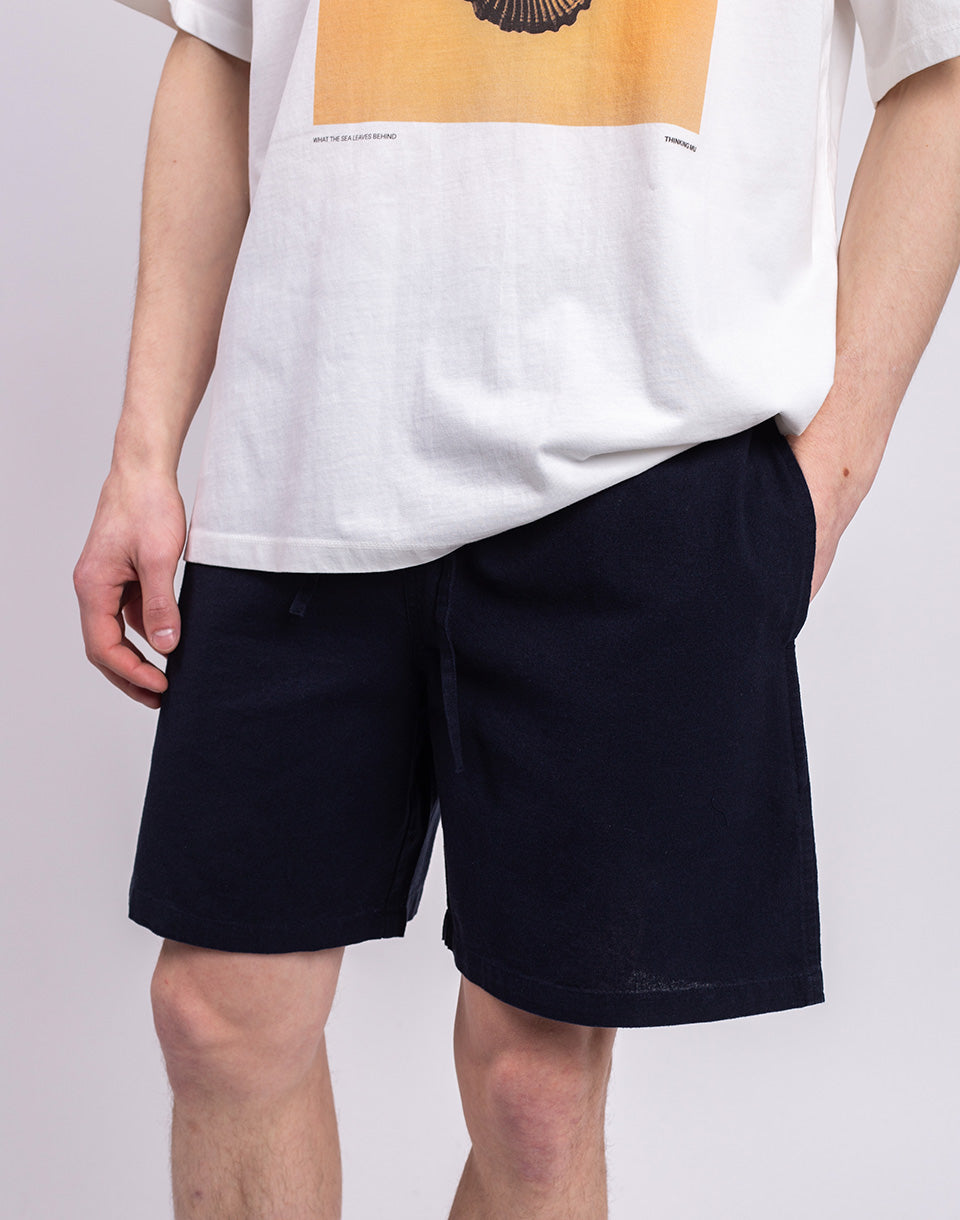 Navy Henry Shorts