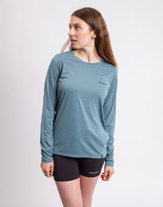 W's L/S Capilene® Cool Daily Shirt - Boardshort Logo