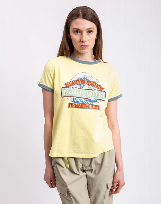 W's Great Waves Ringer Tee