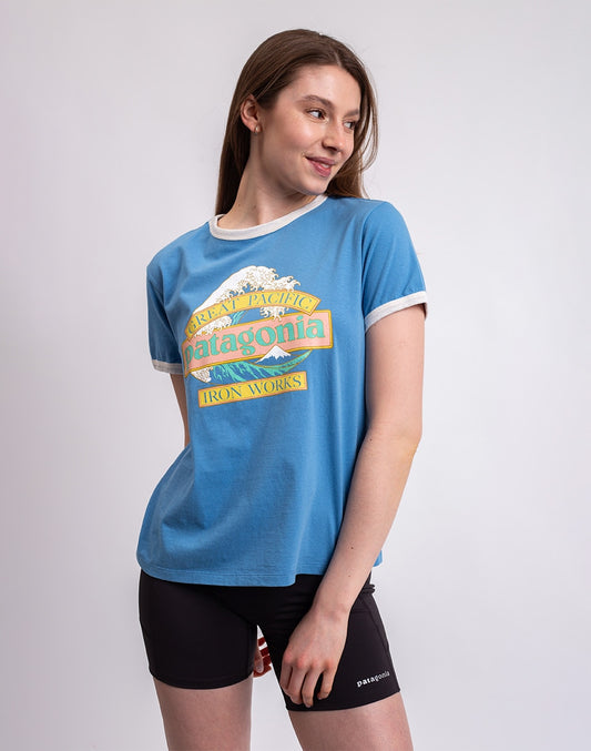 W's Great Waves Ringer Tee