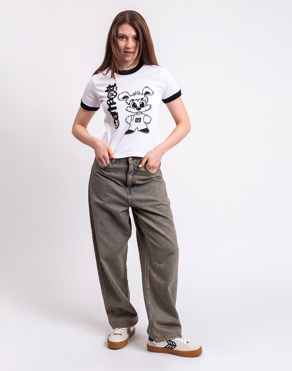W' S/S Ringer T-Shirt