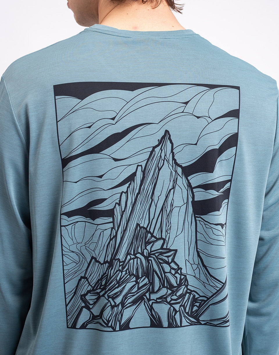 M's L/S Capilene® Cool Daily Shirt - Cloud Crag