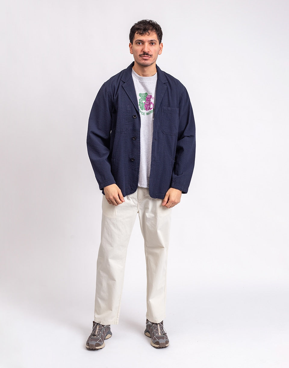 Seersucker Server Suit Jacket