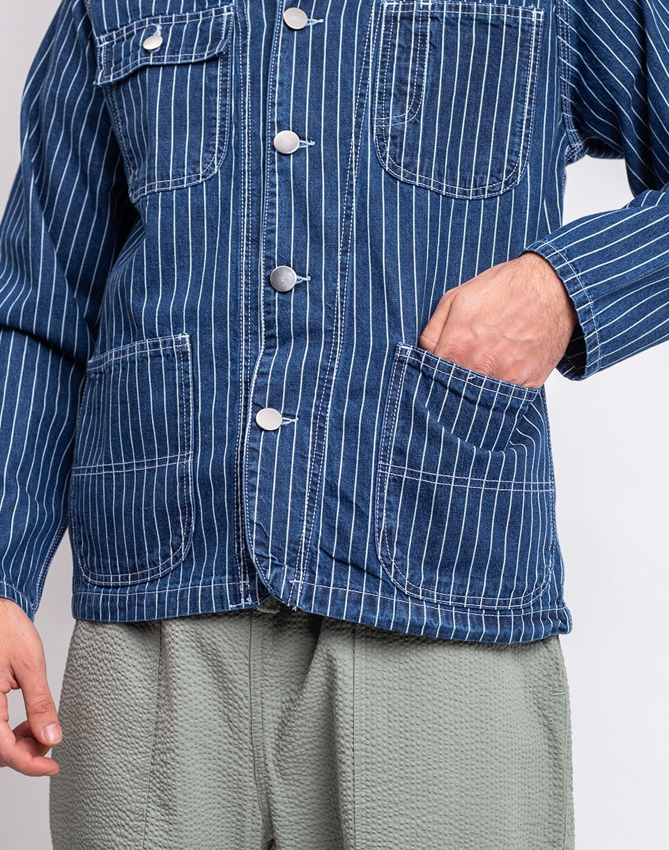 Pinstripe Denim Coverall 2.0