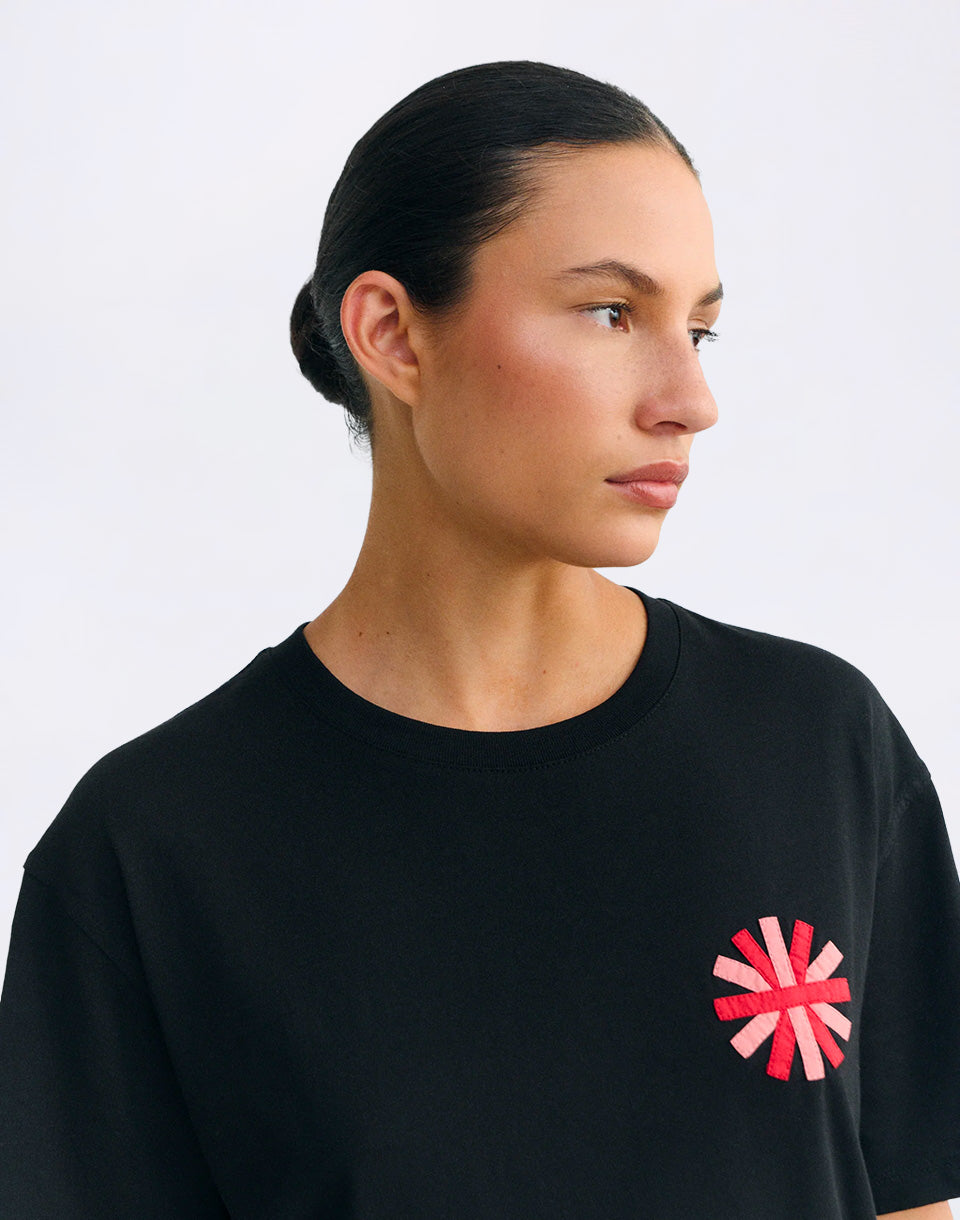 Patched Sunny Lucia Tee