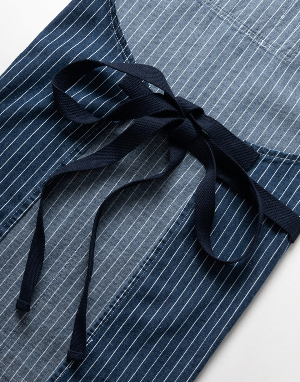 Pinstripe Denim Apron