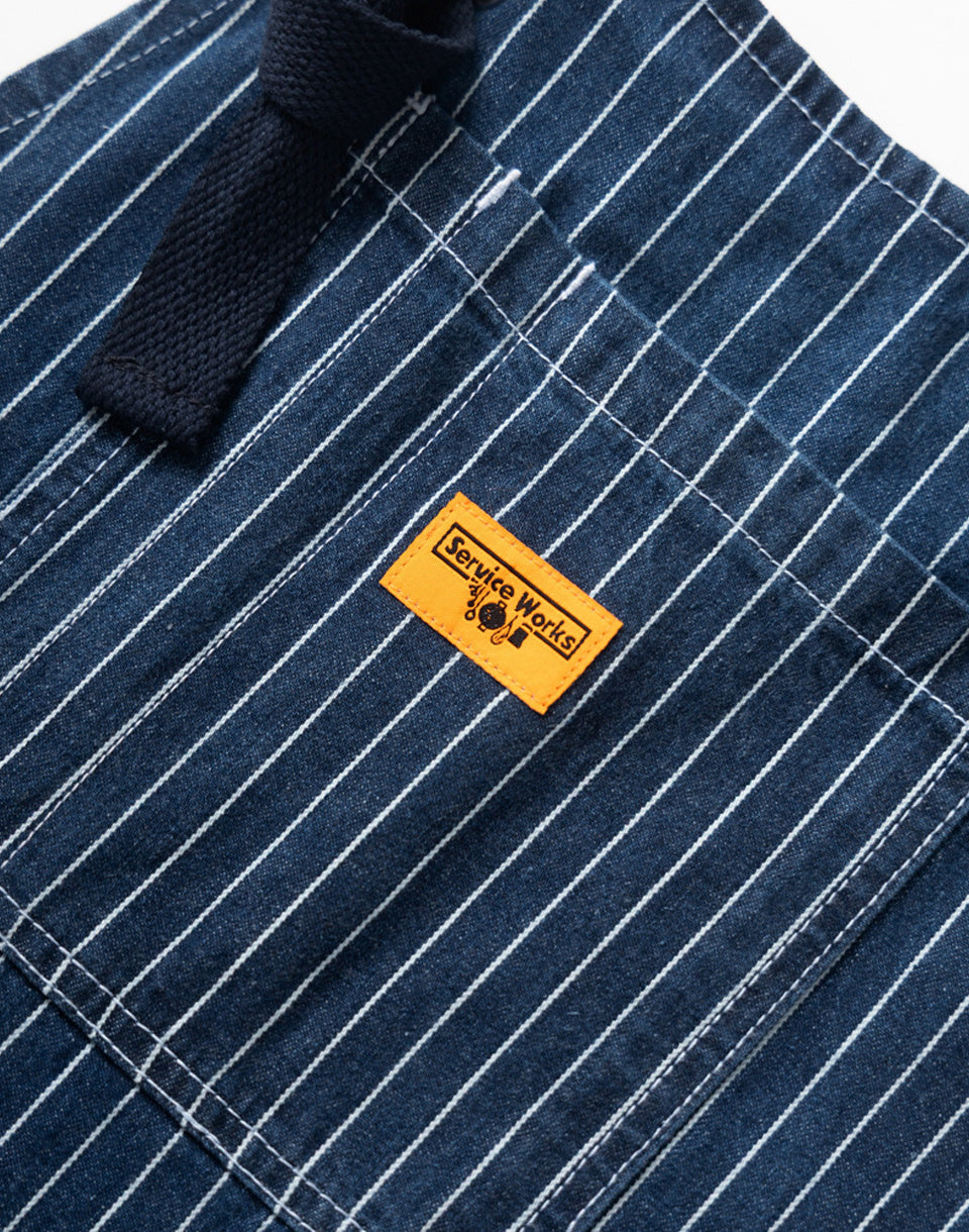 Pinstripe Denim Apron