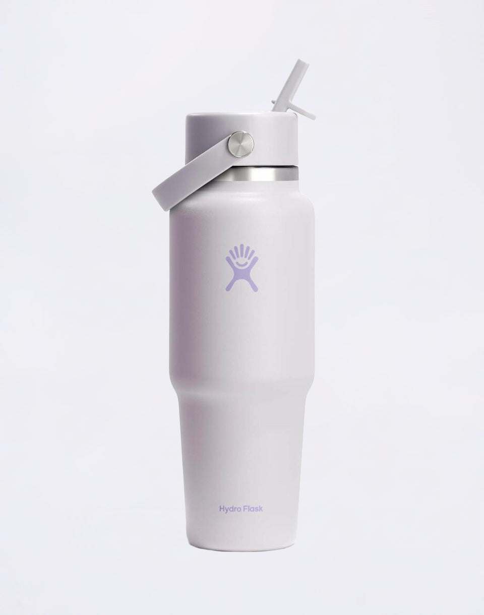 Wide Mouth Travel Bottle with Flex Straw Cap (946 ml)