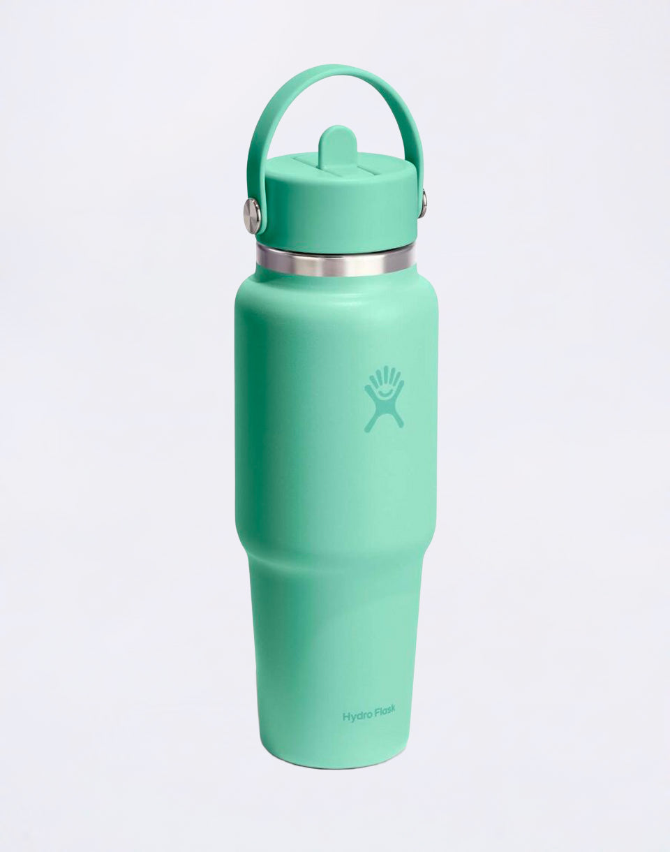 Wide Mouth Travel Bottle with Flex Straw Cap (946 ml)