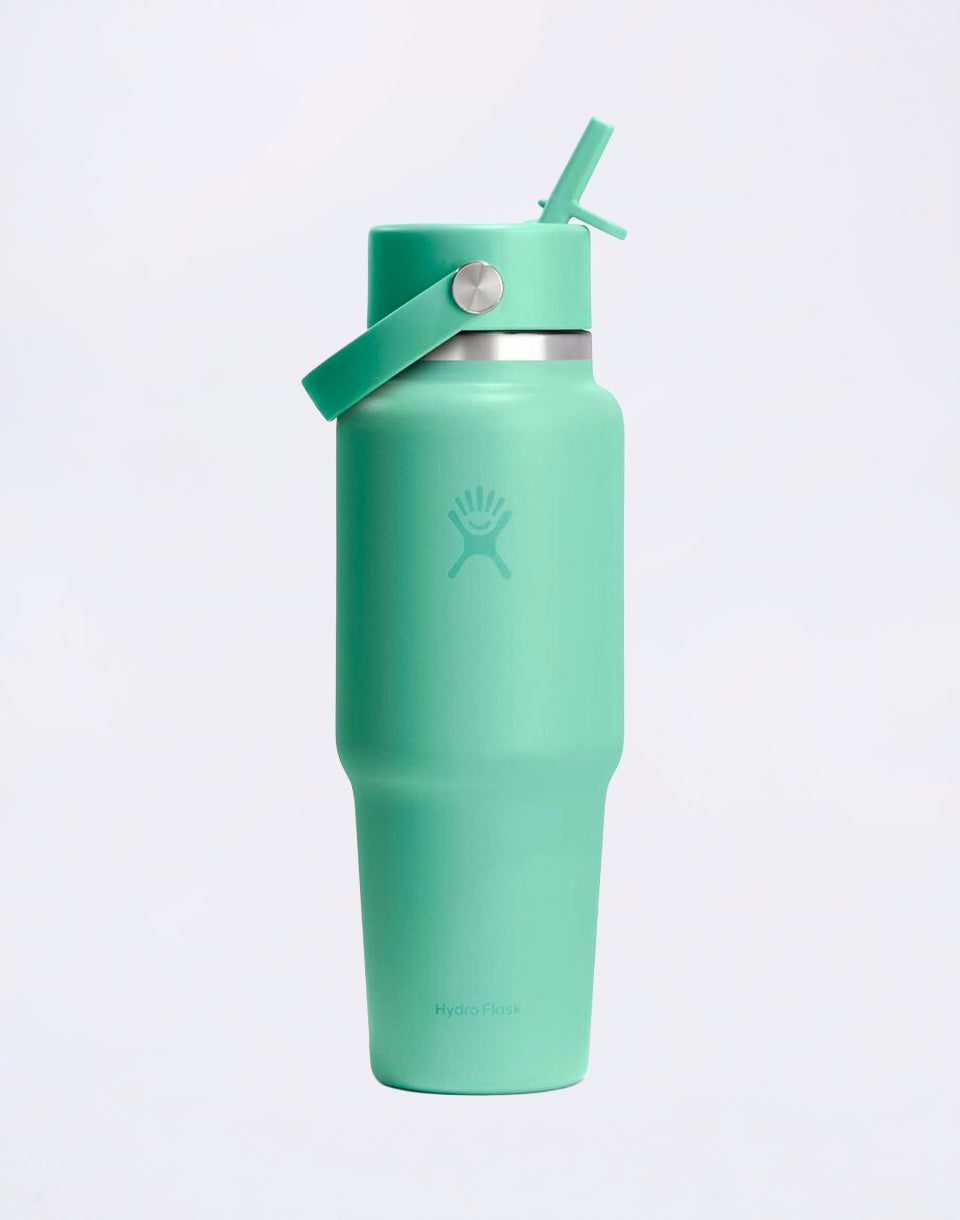 Wide Mouth Travel Bottle with Flex Straw Cap (946 ml)