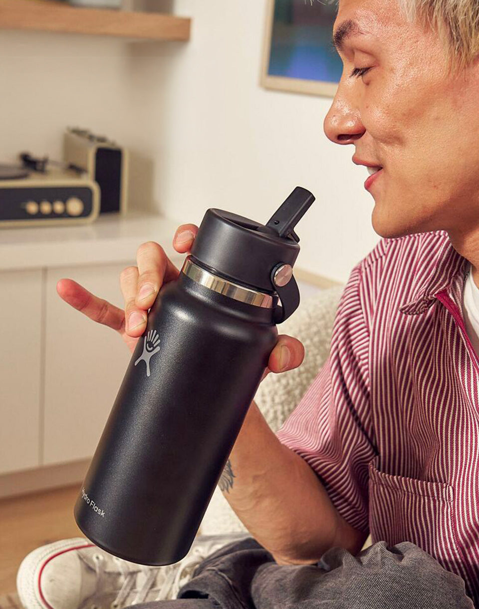 Wide Mouth with Flex Straw Cap (946 ml)