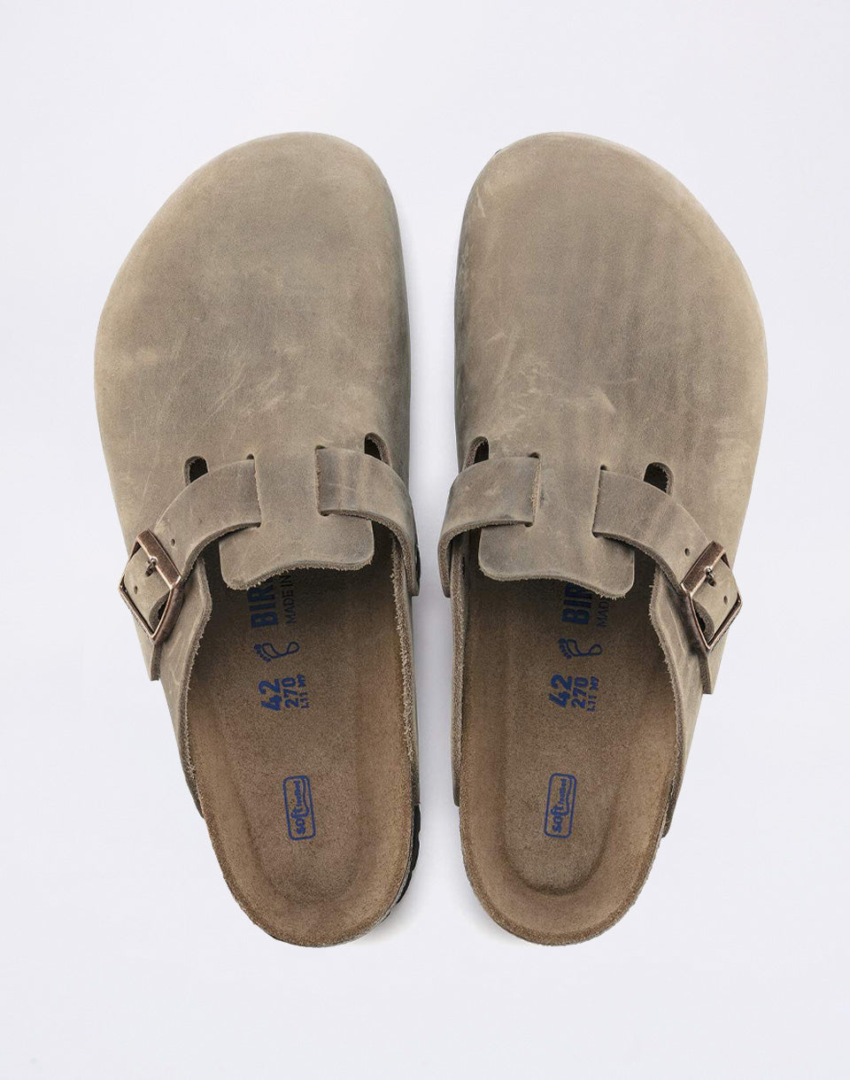 Boston Soft Footbed Oiled Leather