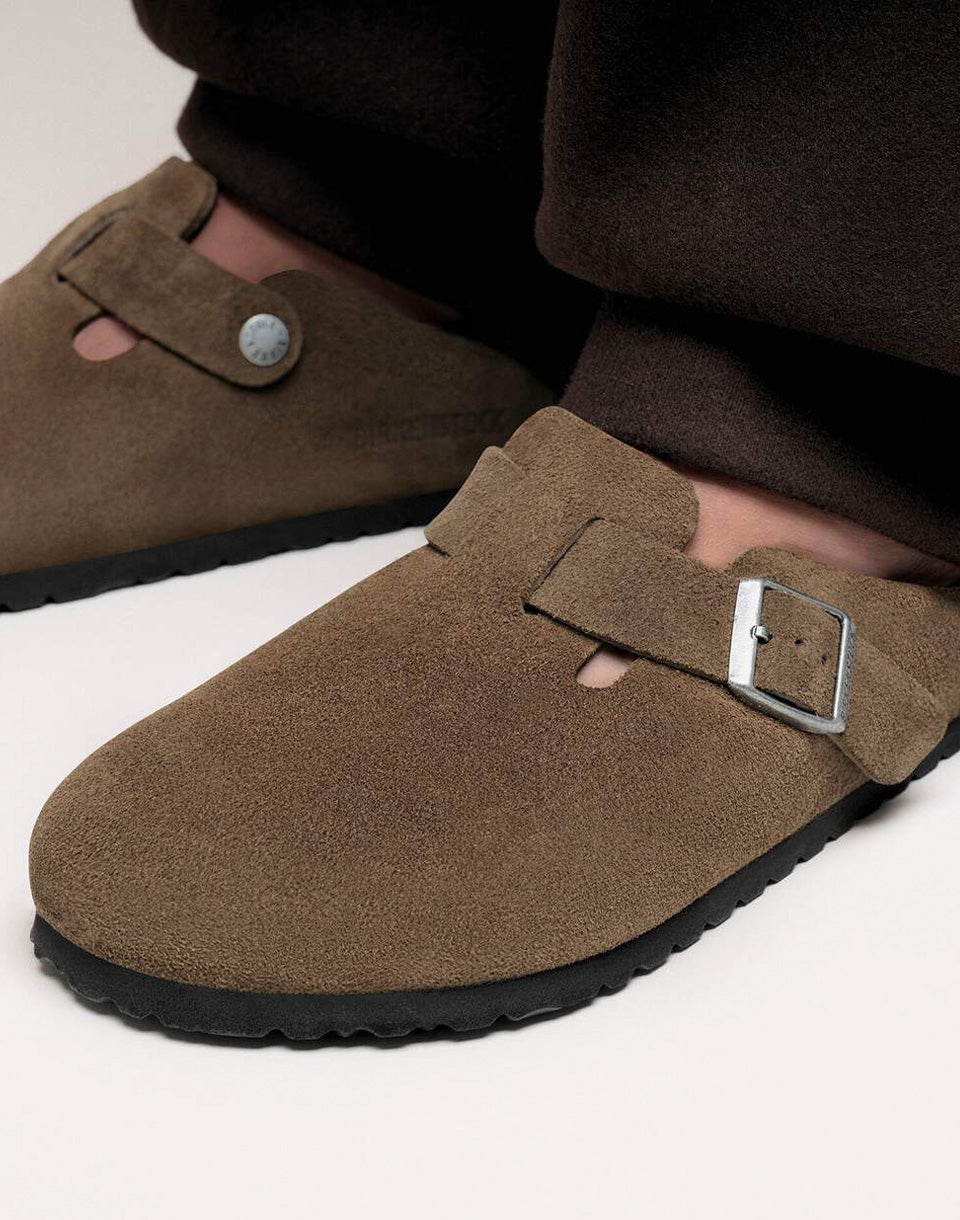 Boston Soft Footbed Suede Leather
