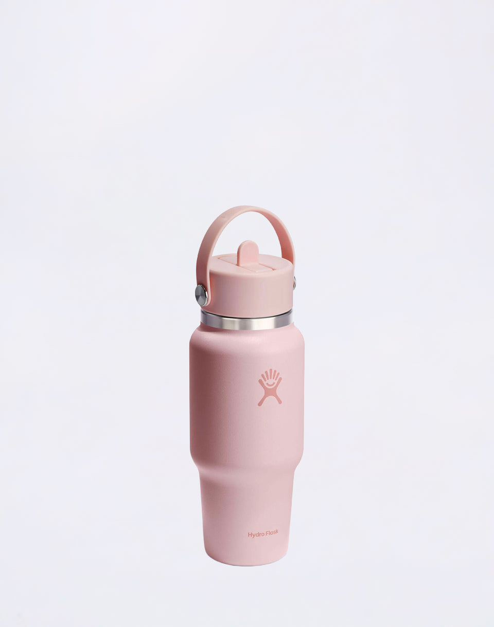 Wide Mouth Travel Bottle with Flex Straw Cap (710 ml)