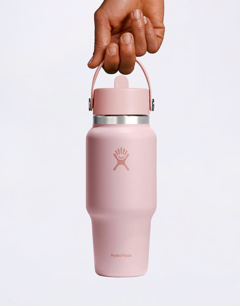 Wide Mouth Travel Bottle with Flex Straw Cap (710 ml)