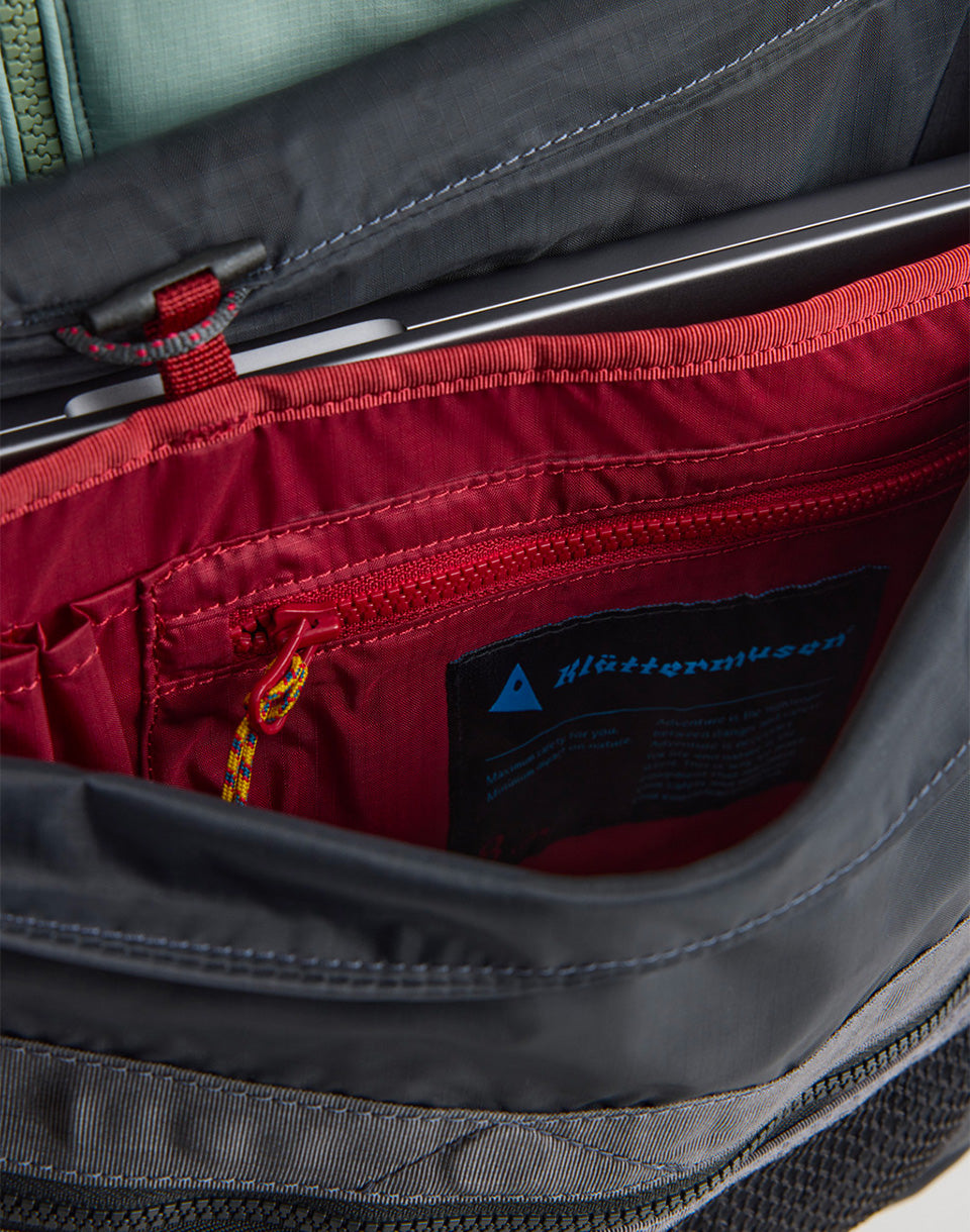 Grid Messenger Bag