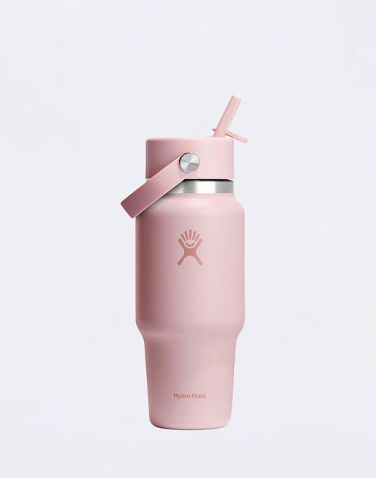 Wide Mouth Travel Bottle with Flex Straw Cap (710 ml)