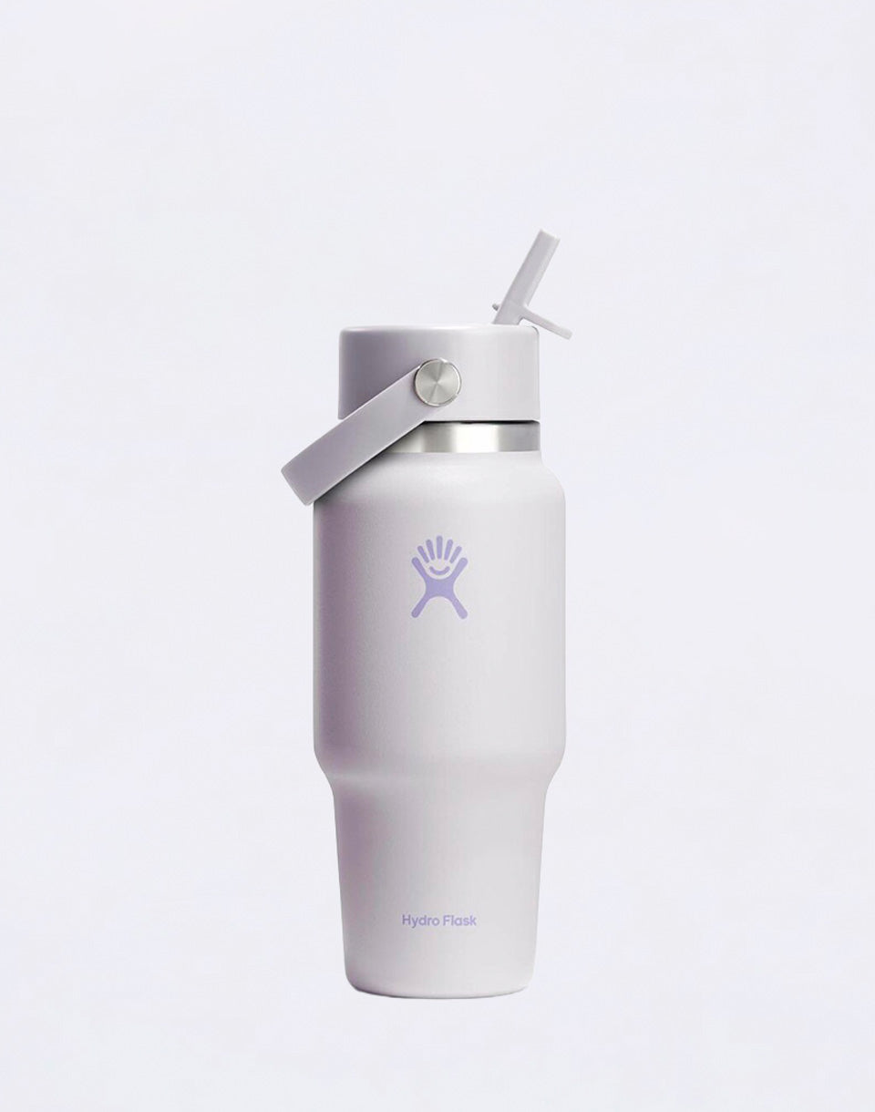 Wide Mouth Travel Bottle with Flex Straw Cap (710 ml)