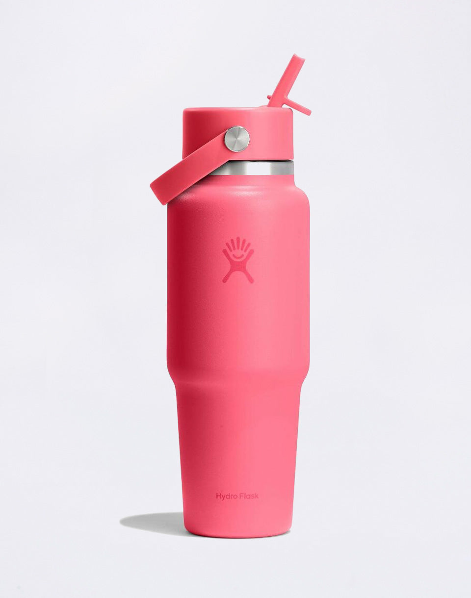 Wide Mouth Travel Bottle with Flex Straw Cap (946 ml)