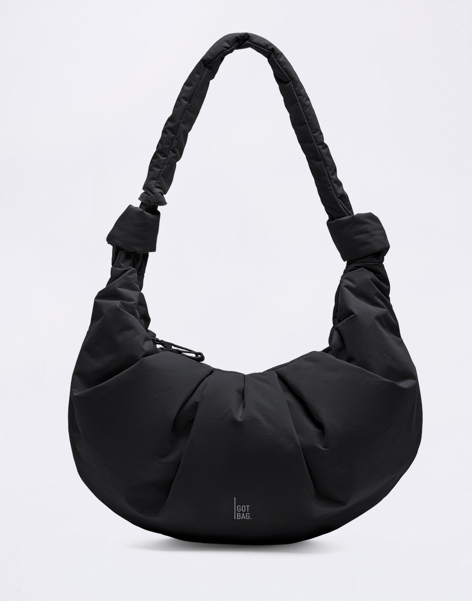 Pleat Moon Bag Large