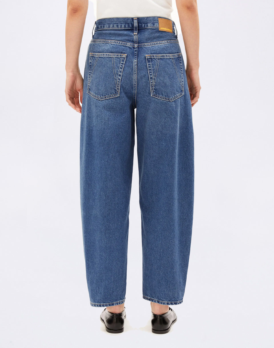 Baarly High Waist Barrel Jean