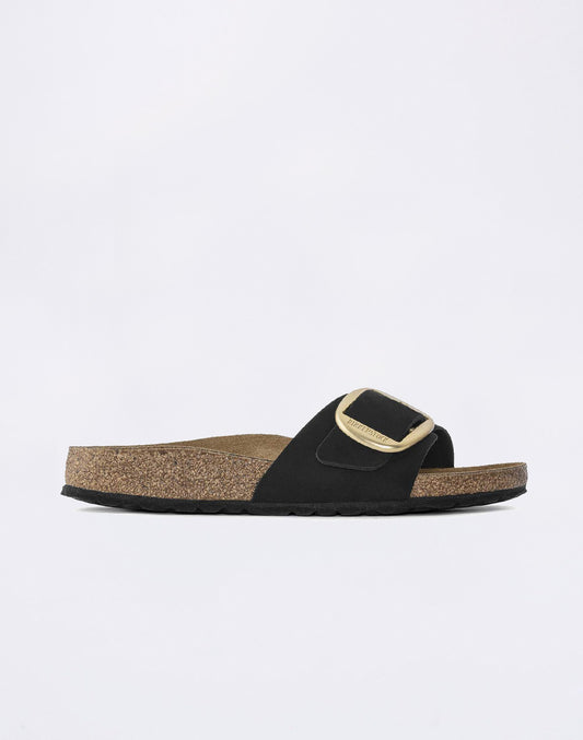 Madrid Big Buckle Nubuck Leather
